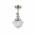 thumbnail image 1 of 201F-PN-G532-Innovations Lighting-Oxford - 1 Light Semi-Flush Mount In Traditional Style-12.5 Inches Tall and 7.5 Inches Wide-Polished Nickel, 1 of 6