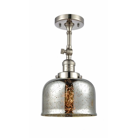 Innovations Lighting - Bell - 1 Light Semi-Flush Mount In Industrial Style-14
