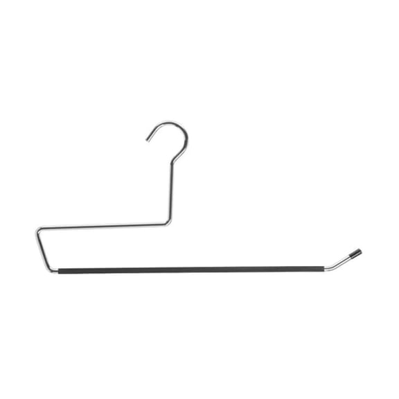 201NOTAIL19 19" Heavy Duty, Blanket, Sleeping Bag, Quilt Hanger, Steel with Non Slip Coating (Pack of 12), Silver