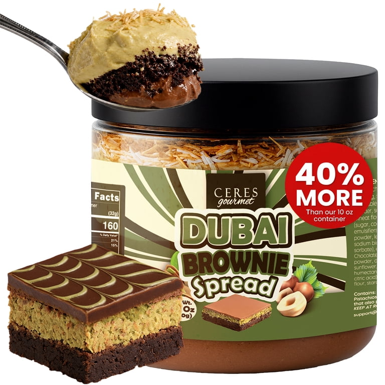 Ceres Gourmet Pistachio Butter Spread, Dubai Chocolate Kataifi