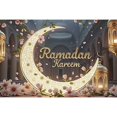 thumbnail image 1 of 202 Eid al Fitr Backdrop Ramadan Mubarak Background Islamic Mosque Lantern Party rations Photo Studio Banner Poster, 1 of 8