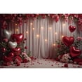 thumbnail image 1 of 202 Valtines Day Photo Studio Background February 14 Photography Backdrop Red White Curtain Flower Outdoor Photocall, 1 of 8