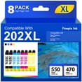 thumbnail image 1 of 202 XL Ink Cartridges (8-Pack) Compatible for Epson 202 202XL T202 Ink Cartridgefor Workforce WF-2860 Expression Home XP-5100 All-in-one Printer, 1 of 12