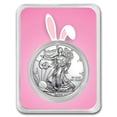 thumbnail image 1 of 2020 1 oz Silver American Eagle - Pink Bunny Ears, 1 of 4