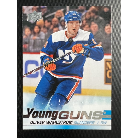 2020 2019-20 Upper Deck Oliver Wahlstrom Rookie