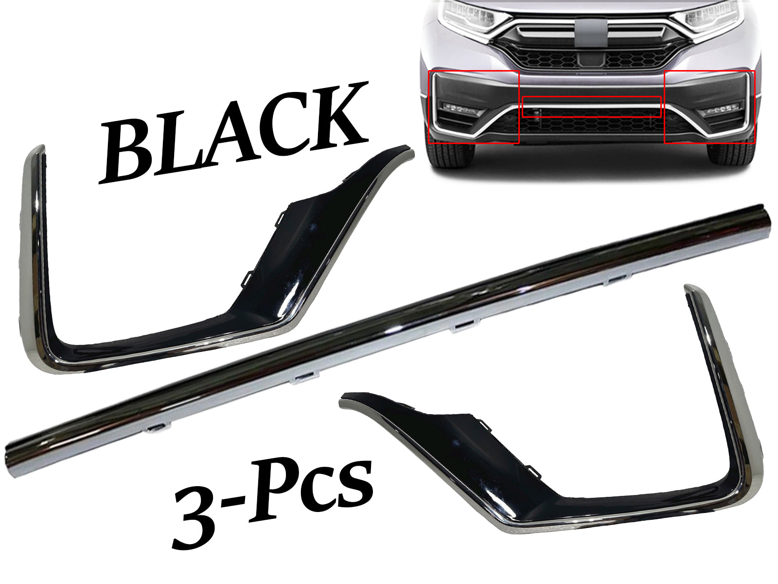 2020 2021 2022 Compatible With Honda CRV CR V Front Bumper Face Bar 2020-2021-2022-compatible-with-honda-crv-cr-v-front-bumper-face-bar