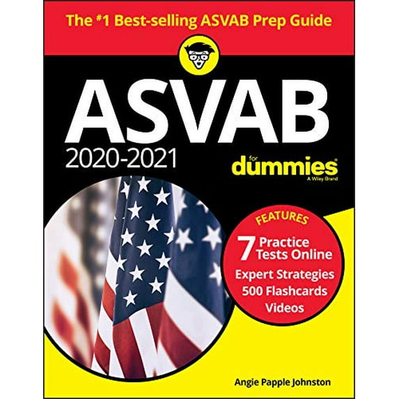 Pre-Owned 2020 / 2021 ASVAB for Dummies with Online Practice (Paperback) 1119684420 9781119684428