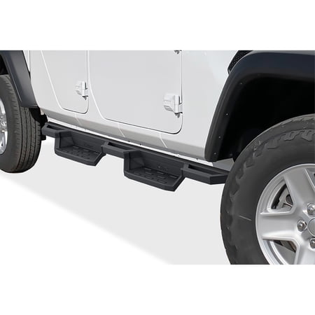 2020-2021 Jeep Gladiator 6061 Aircraft Aluminum Alloy Matte Black finishing Square Tube Drop Style