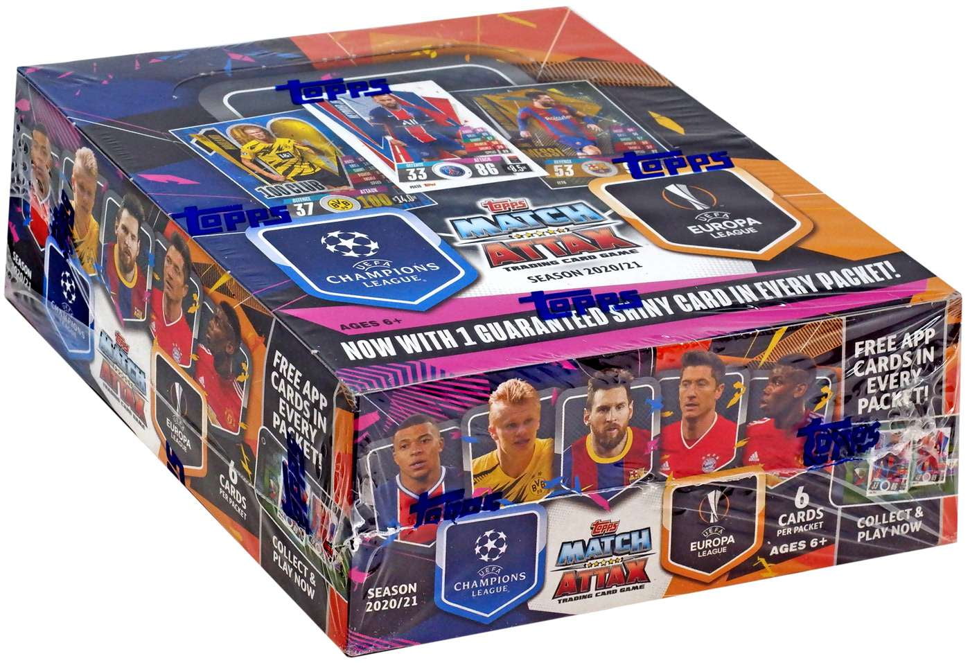 2020-21 Topps Chrome UEFA Champions League Match Attax Checklist