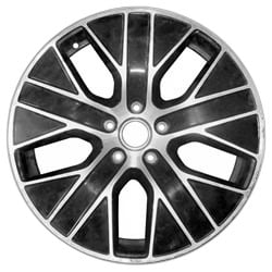 2020-2022 Porsche Taycan 20" Machined Black OEM Factory Wheel Rim 9J1601025J041