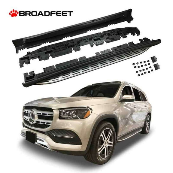 2020-2023 Mercedes-Benz GLS OE Style Aluminium Side Running Boards by Broadfeet