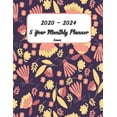 thumbnail image 1 of 2020-2024 5 Year Monthly Planner Leaves 8.5X11: 5 Year Basic Planner Calendar To Help Organize Yourself For Self-Esteem, Growth, Time Management and P Paperback, 1 of 1