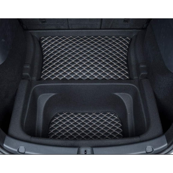 2020-2026 Tesla Model Y / Tesla Y Juniper Refresh Rear Trunk Storage Mat Car Trunk Liner Trunkwell 2 Piece