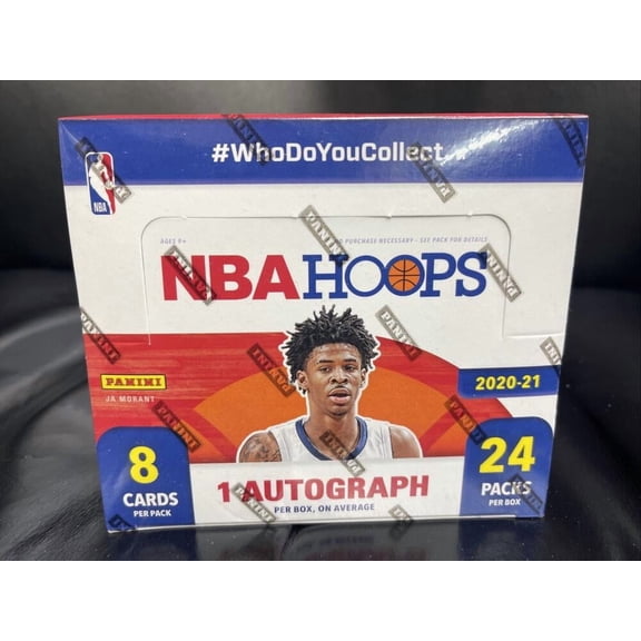 2020-21 NBA Hoops Basketball Factory Sealed Retail Box