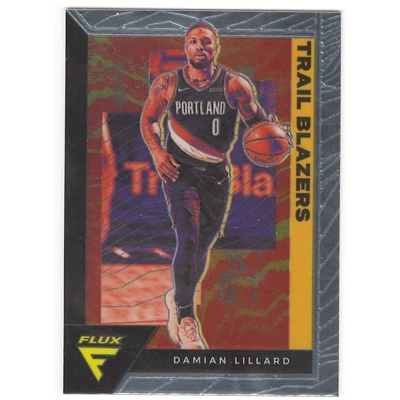 2020-21 PANINI FLUX #146 DAMIAN LILLARD PORTLAND TRAIL BLAZERS