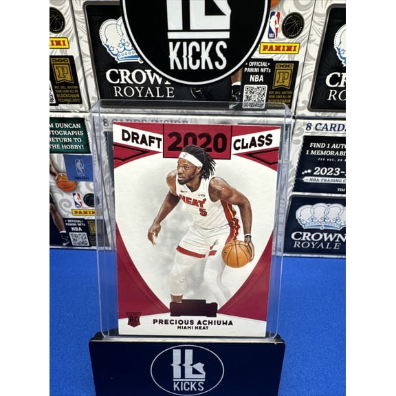 2020-21 Panini Contenders Precious Achiuwa #16 Red Parallel/Variety Rookie Insert