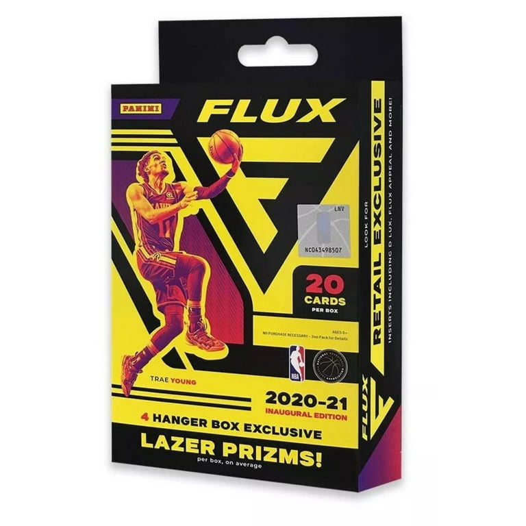 Panini Flux 2020-21 NBA Basketball Trading Cards Hanger Box