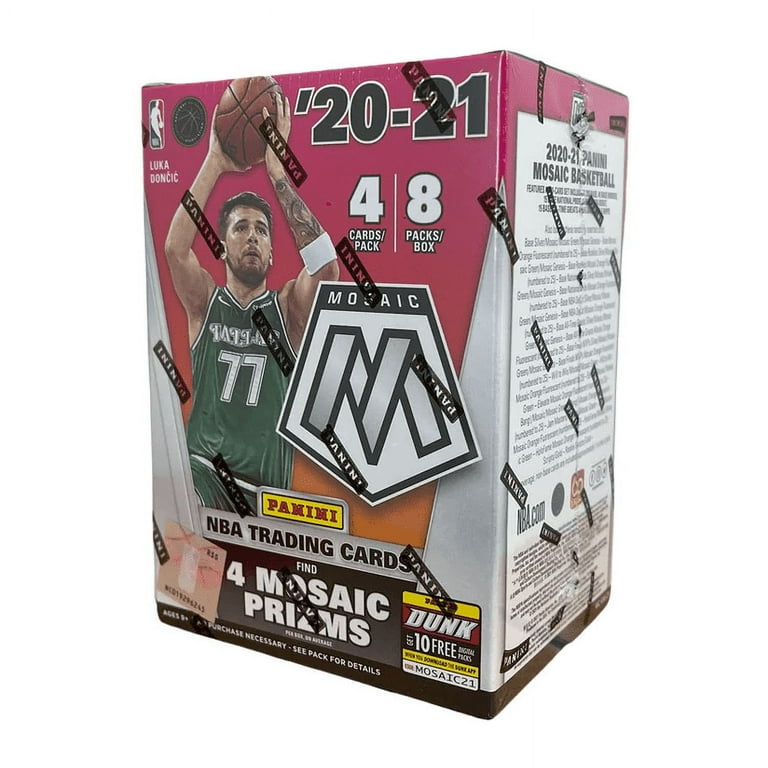 Panini 2020-21 Mosaic NBA Basketball Blaster Box with Prizm