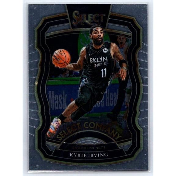 2020-21 Panini Select Company Kyrie Irving #22 Brooklyn Nets Basketball Card