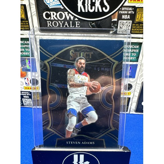 2020-21 Panini Select Steven Adams #19 Blue Parallel/Variety Base Set