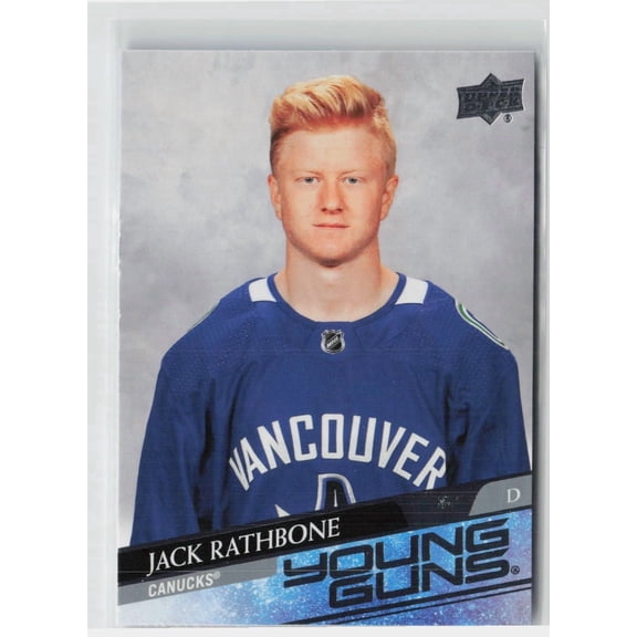 2020-21 Upper Deck Extended Series Young Guns Jack Rathbone #717 Rookie