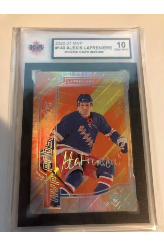 2020-21 Upper Deck MVP Alexis Lafreniere KSA 10