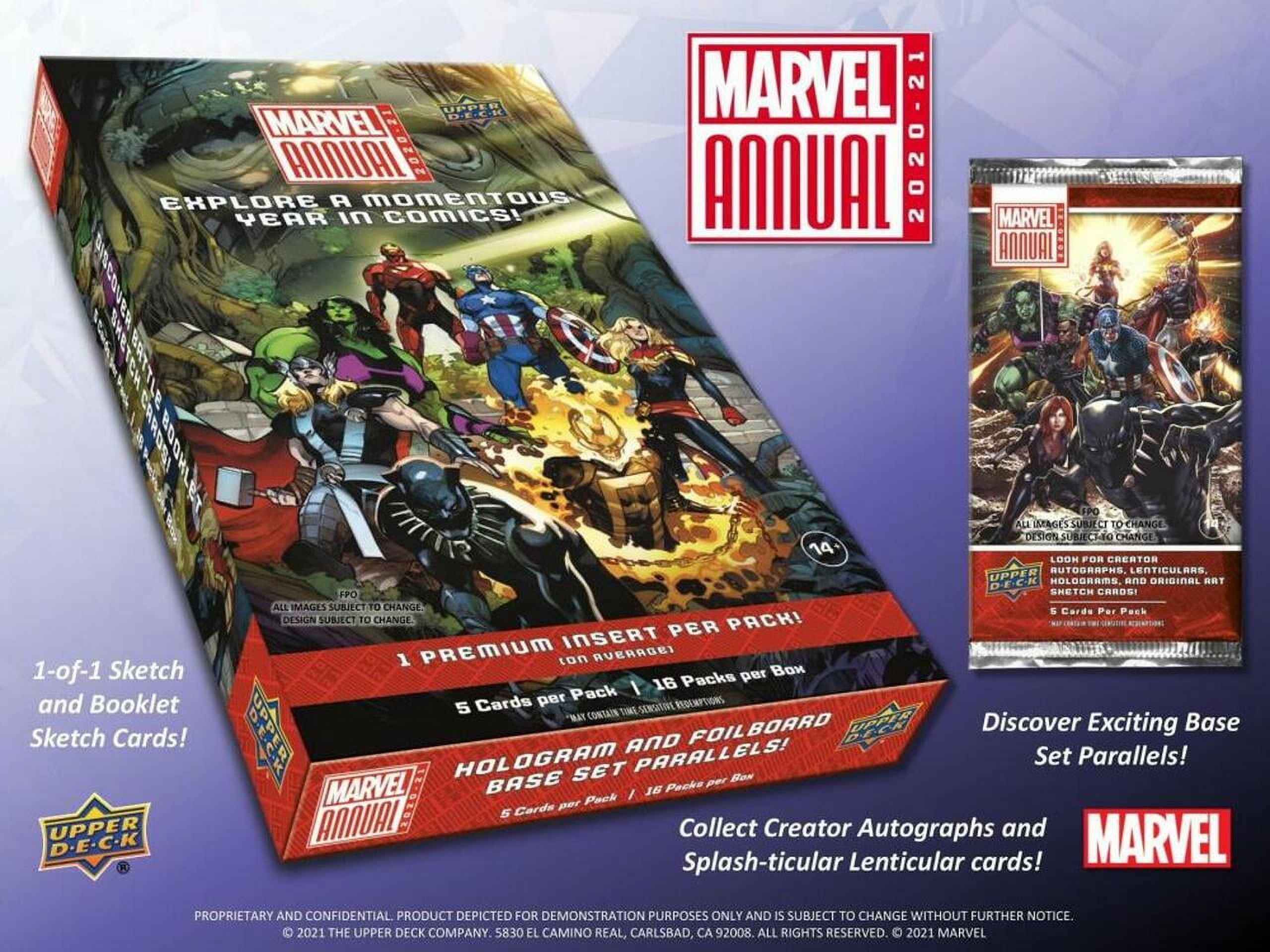 Marvel Annual Hobby Box (Upper Deck 2020/21)