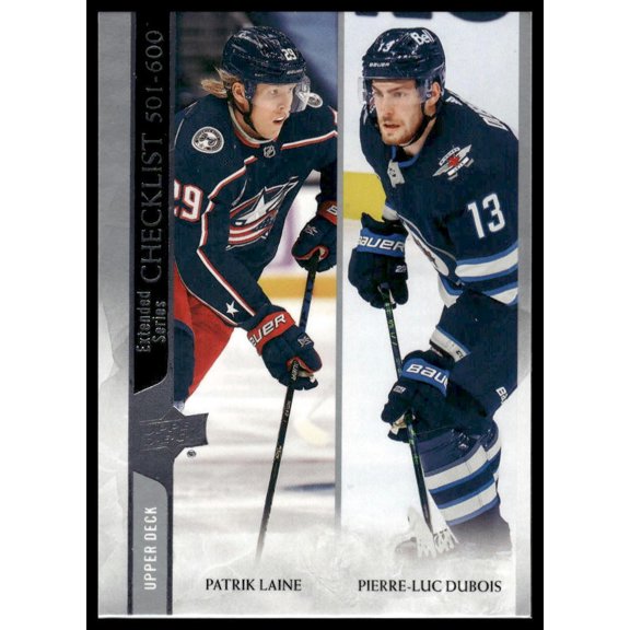 2020-21 Upper Deck Patrik Laine / Pierre-Luc Dubois #699