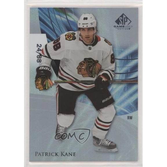 2020-21 Upper Deck SP Game Used - [Base] Patrick Kane #80 [None] /88