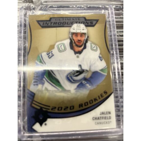 2020-21 Upper Deck Ultimate Collection - Ultimate Introductions - Jalen Chatfield #UI-89 Rookie None Ungraded