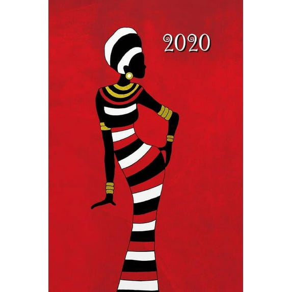 2020 : Afrika Design Kalender - Wochenplaner - Zielsetzung - Zeitmanagement - Produktivität - Terminplaner - Terminkalender - +10 Seiten Adressen + 12 Seiten Arbeitszeiten/Stundenzettel für 1 Jahr +20 Seiten Punkteraster für Notizen (Paperback)