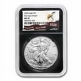 thumbnail image 1 of 2020 American Silver Eagle MS-70 NGC (Random Label/Core, FDI), 1 of 3