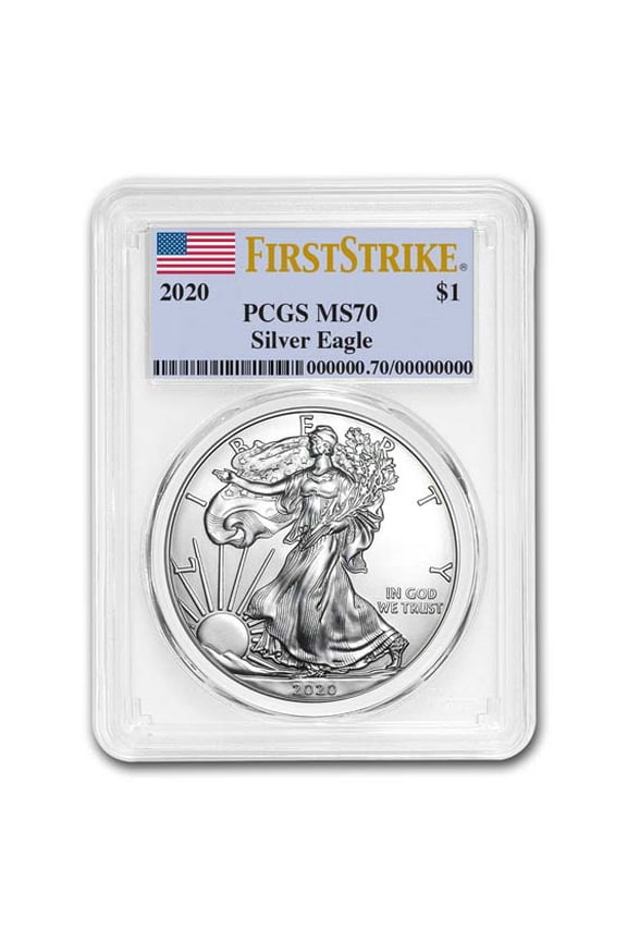 2020 American Silver Eagle MS-70 PCGS (FirstStrike)