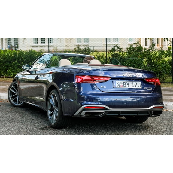 2020 Audi A5 Cabriolet S Line AU Car - 20x30 Inch Laminated Poster - Stunning Detail and Bold Colors