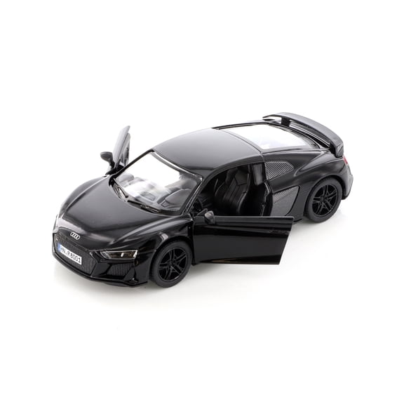 2020 Audi R8 Coupe, Black - Kinsmart 5422D - 1/36 scale Diecast Model Toy Car (Brand New but NO BOX)