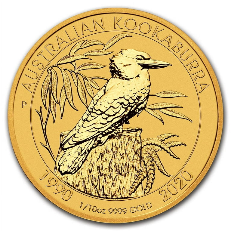 2020 Australia 1/10 oz Gold Kookaburra BU - Walmart.com