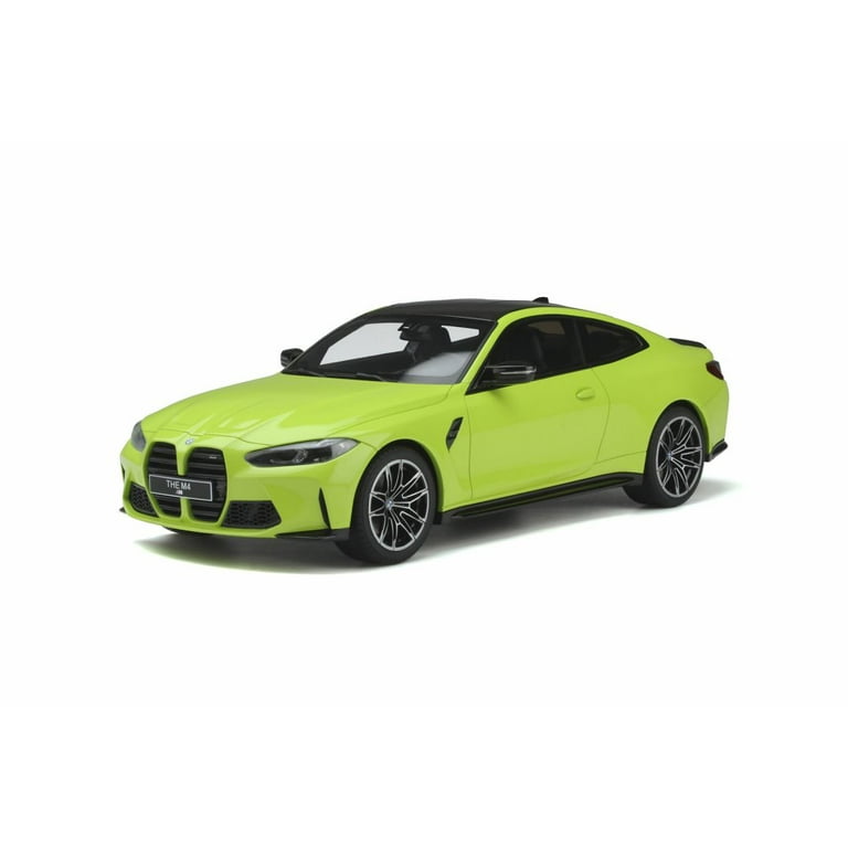 BMW M4 ミニカー イエロー1/18 ミニチャンプス 1/18 BMW M4 2020 イエロー