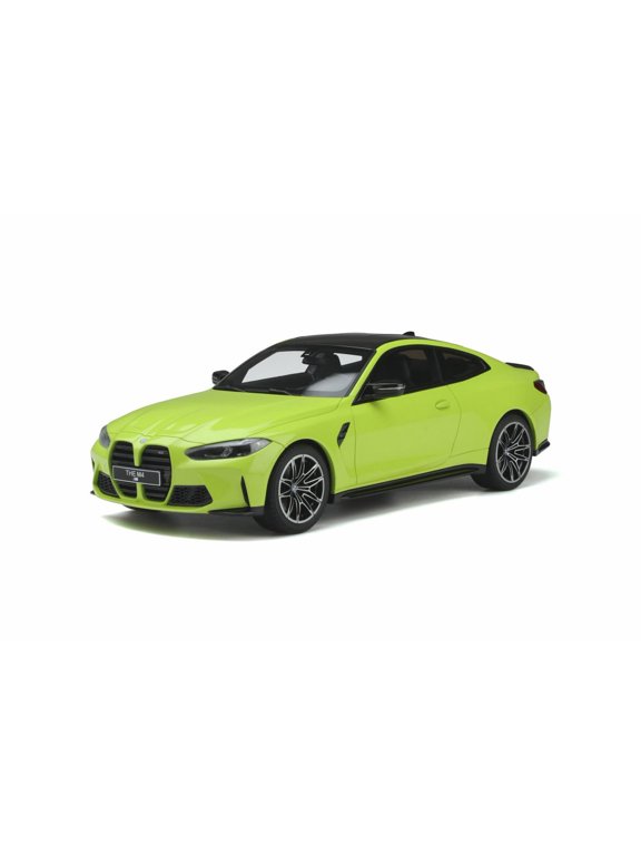 2020 BMW M4 (G82, Sao Paulo Yellow - GT Spirit GT298 - 1/18 scale Resin Model Toy Car