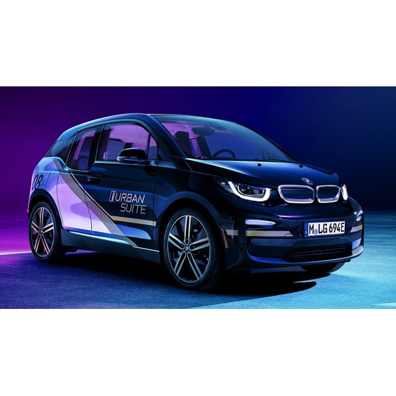 2020 BMW i3 Urban Suite - 24x36 Inch Laminated Poster - Stunning Detail and Bold Colors