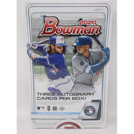 2020 Bowman Baseball Jumbo Box (Hobby) (12/32)