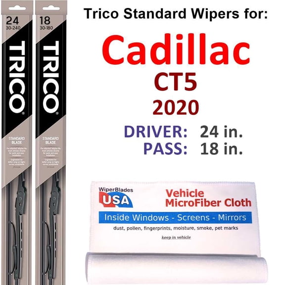 2020 Cadillac CT5 Wiper Blades (Set of 2)