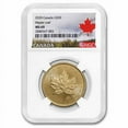 thumbnail image 1 of 2020 Canada 1 oz Gold Maple Leaf MS-69 NGC, 1 of 3