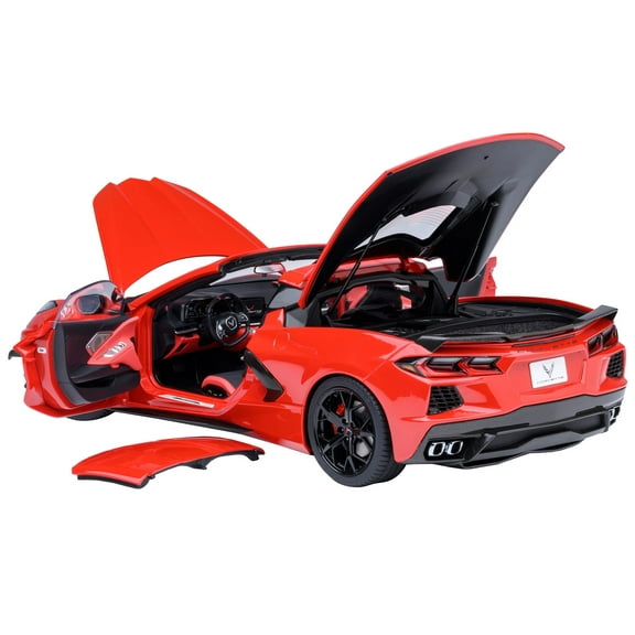 2020 Chevrolet Corvette C8 Stingray Torch Red 1/18 Model Car by Autoart