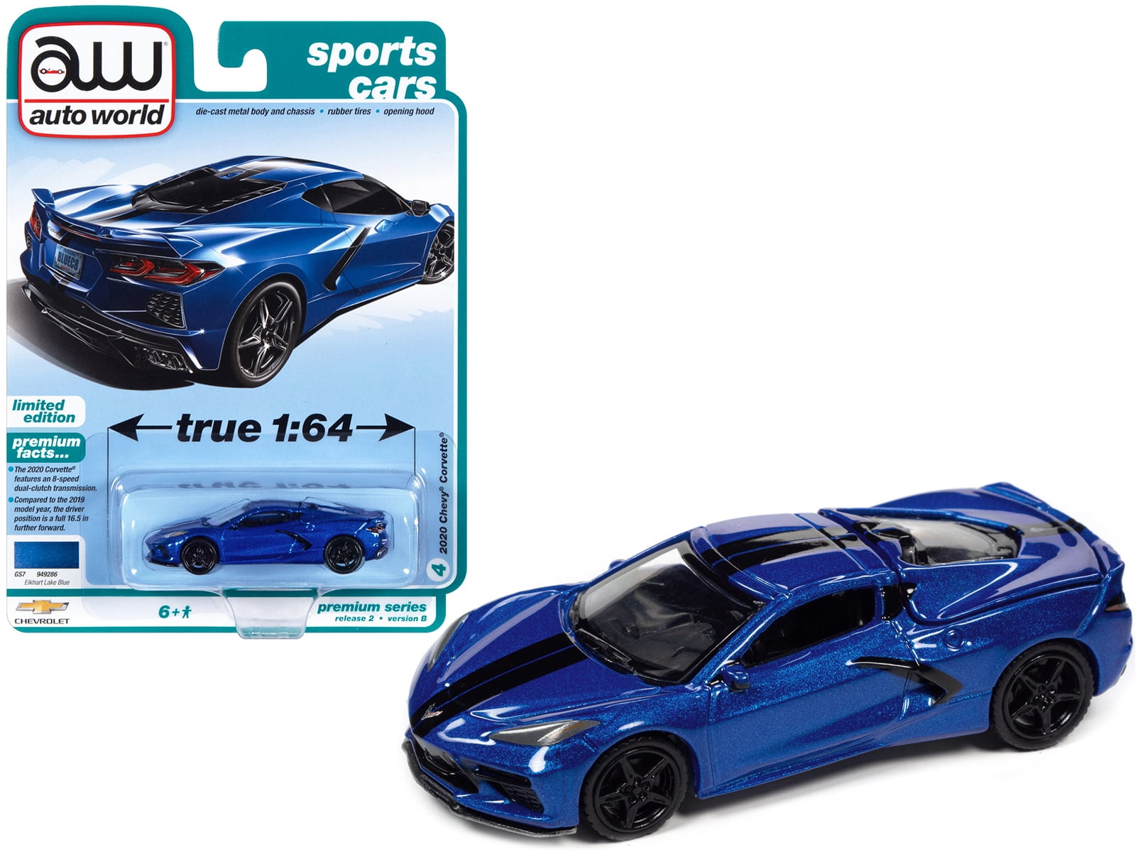 2020 Chevrolet Corvette Elkhart Lake Blue Metallic 