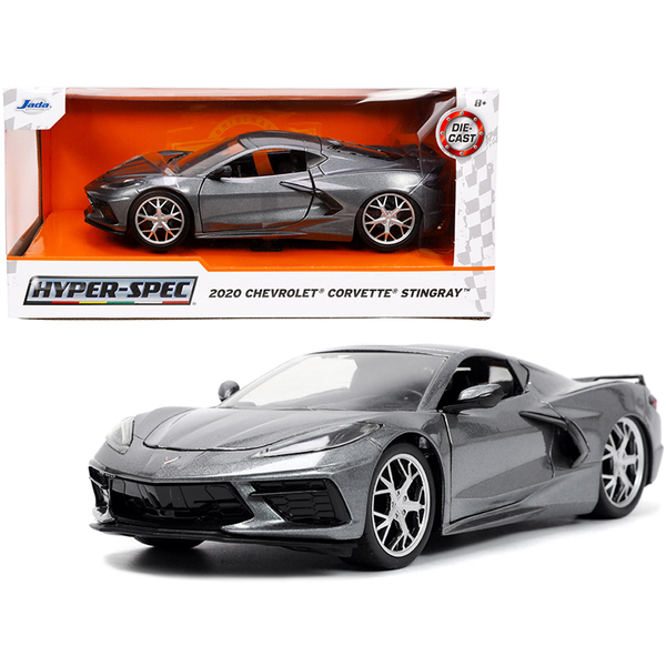 2020 Chevrolet Corvette Stingray C8 Dark Gray Metallic Hyper-Spec
