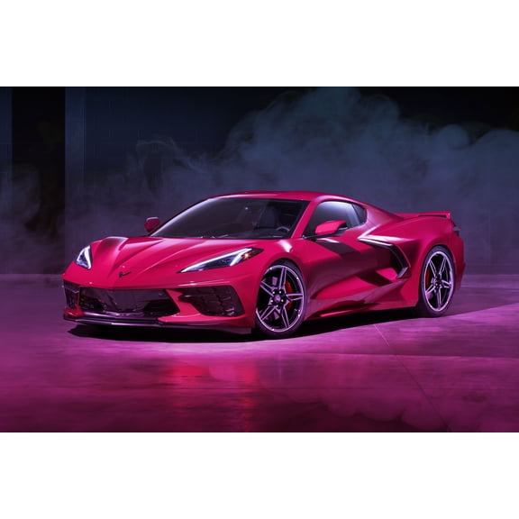 2020 Chevrolet Corvette Stingray Stunner 24"x36" Photo Print Poster