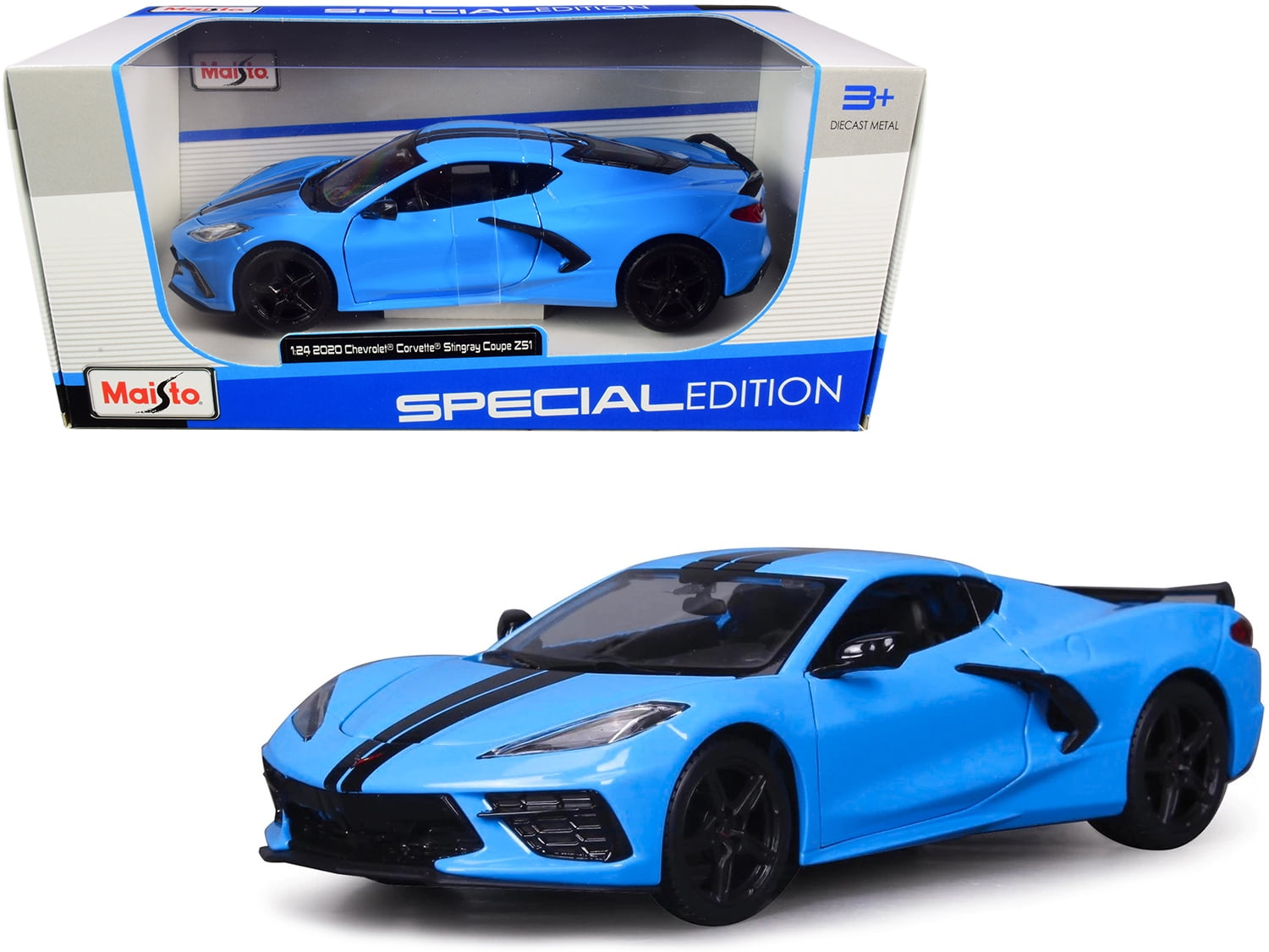 Brand New SPECIAL EDITION 1/24 Maisto 2020 Corvette Stingray Coupe 