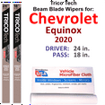 thumbnail image 1 of 2020 Chevrolet Equinox Beam Blade Wipers (Set of 2), 1 of 3