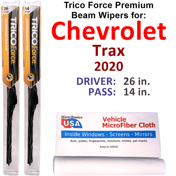2020 Chevrolet Trax Performance Beam Wipers (Set of 2)