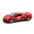thumbnail image 1 of 2020 Chevy Corvette C8 Stingray - 104th Indy 500, Red - Greenlight 18258 - 1/24 scale Diecast Car, 1 of 2